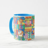 LOONEY TUNES™ | Happy Holidays Christmas Pattern Mok (Voorkant links)