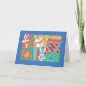 LOONEY TUNES™ | Happy Holidays-patroon Kaart (Voorkant)