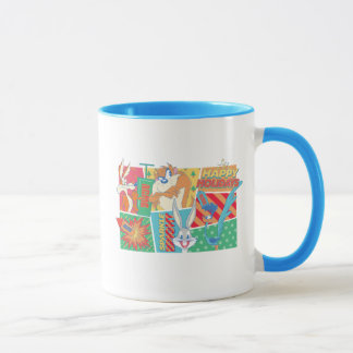 LOONEY TUNES™ | Happy Holidays Pattern Mok