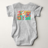 LOONEY TUNES™ | Happy Holidays Pattern Romper (Achterkant)