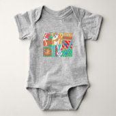 LOONEY TUNES™ | Happy Holidays Pattern Romper (Voorkant)