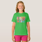 LOONEY TUNES™ | Happy Holidays Pattern T-shirt (Voorkant volledig)