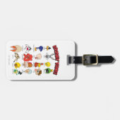 LOONEY TUNES™ Headshots Bagagelabel (Voorkant horizontaal)