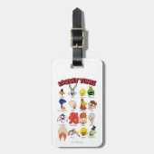 LOONEY TUNES™ Headshots Bagagelabel (Voorkant verticaal)