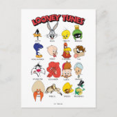 LOONEY TUNES™ Headshots Briefkaart (Voorkant)