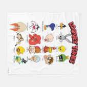 LOONEY TUNES™ Headshots Fleece Deken (Voorkant (Horizontaal))