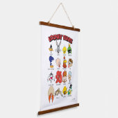 LOONEY TUNES™ Headshots Hangend Wandkleed (Gebogen)