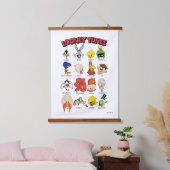 LOONEY TUNES™ Headshots Hangend Wandkleed (Slaapkamer)