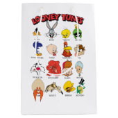 LOONEY TUNES™ Headshots Medium Cadeauzakje (Voorkant)