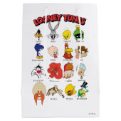 LOONEY TUNES™ Headshots Medium Cadeauzakje (Achterkant)