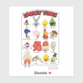 LOONEY TUNES™ Headshots Sticker (Vel)