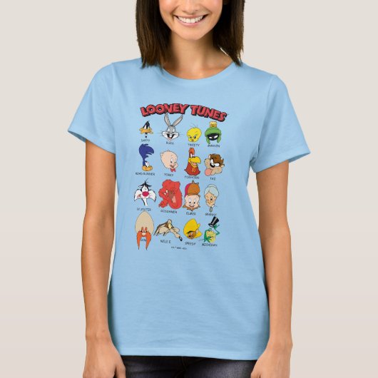LOONEY TUNES™ Headshots T-shirt (Voorkant)