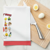 LOONEY TUNES™ Headshots Theedoek (Quarter Fold)