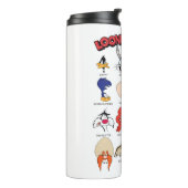 LOONEY TUNES™ Headshots Thermosbeker (Gedraaid links)