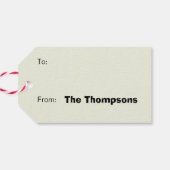 LOONEY TUNES™ Holiday Merry Mischief Cadeaulabel (Achterkant Horizontaal)