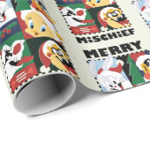 LOONEY TUNES™ Holiday Merry Mischief Cadeaupapier (Rol Hoek)