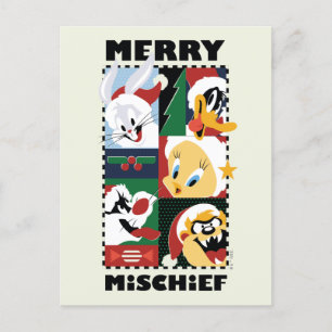 LOONEY TUNES™ Holiday Merry Mischief Feestdagenkaart