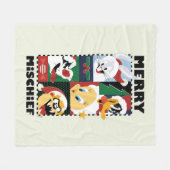 LOONEY TUNES™ Holiday Merry Mischief Fleece Deken (Voorkant (Horizontaal))