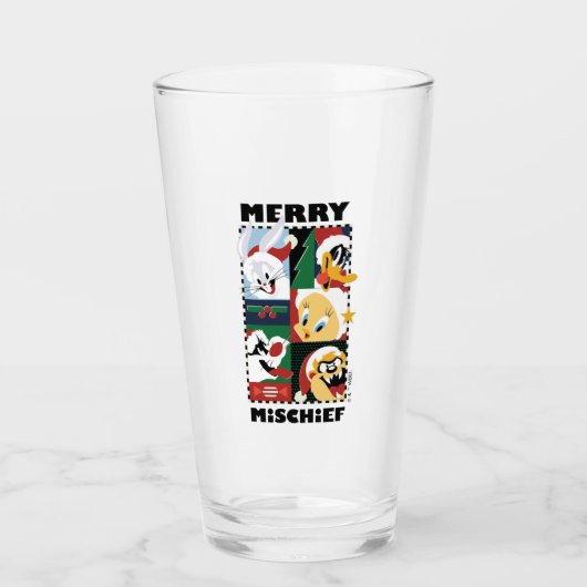 LOONEY TUNES™ Holiday Merry Mischief Glas (Voorkant)