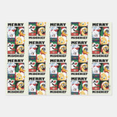 LOONEY TUNES™ Holiday Merry Mischief Inpakpapier Vel (Voorkant 2)