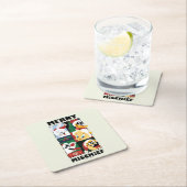 LOONEY TUNES™ Holiday Merry Mischief Kartonnen Onderzetters (Insitu)