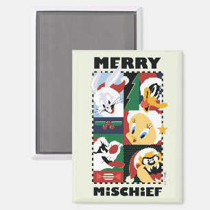 LOONEY TUNES™ Holiday Merry Mischief Magneet