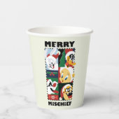 LOONEY TUNES™ Holiday Merry Mischief Papieren Bekers (Achterkant)