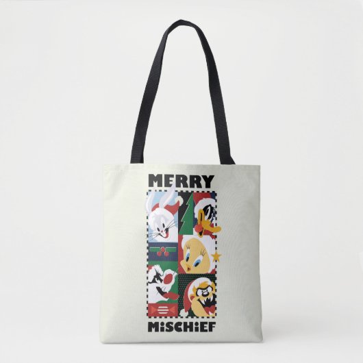 LOONEY TUNES™ Holiday Merry Mischief Tote Bag (Voorkant)