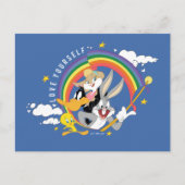 LOONEY TUNES™ - houd van uw eigen pride Badge Briefkaart (Voorkant)