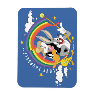 LOONEY TUNES™ - houd van uw eigen pride Badge Magneet