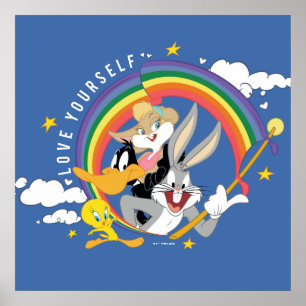 LOONEY TUNES™ - houd van uw eigen pride Badge Poster