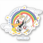 LOONEY TUNES™ - houd van uw eigen pride Badge Sticker (Voorkant)