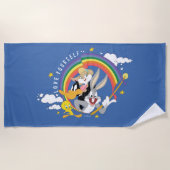LOONEY TUNES™ - houd van uw eigen pride Badge Strandlaken (Voorkant)