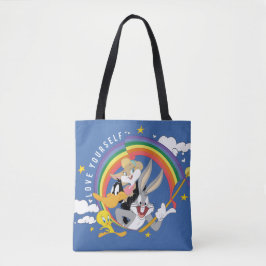 LOONEY TUNES™ - houd van uw eigen pride Badge Tote Bag