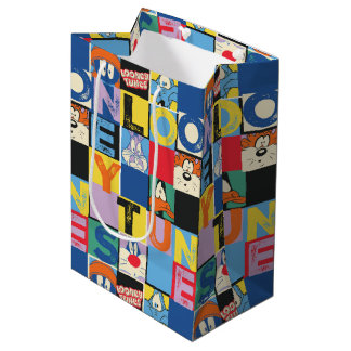 LOONEY TUNES™ Karakter Checker Blokken Medium Cadeauzakje