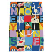 LOONEY TUNES™ Karakter Checker Blokken Medium Cadeauzakje (Achterkant)