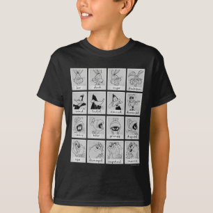 LOONEY TUNES™ Karakter Emotie Grafiek T-shirt