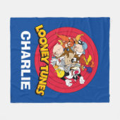 LOONEY TUNES™ Karakterlogo Fleece Deken (Voorkant (Horizontaal))