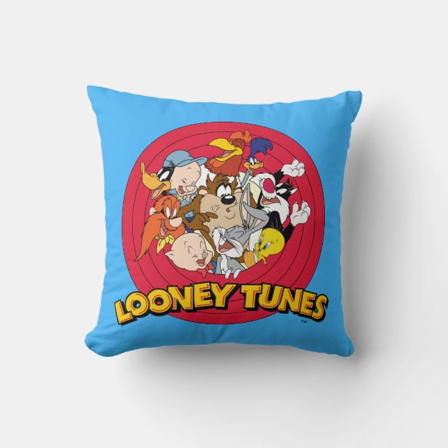 LOONEY TUNES™ Karakterlogo Kussen (Voorkant)