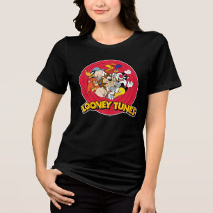 LOONEY TUNES™ Karakterlogo Tri-Blend Shirt
