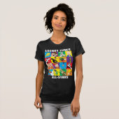 LOONEY TUNES™ Karakterraster T-shirt (Voorkant volledig)