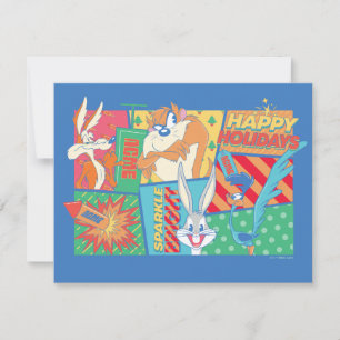 LOONEY TUNES™   Kerstpatroon Notitiekaartje