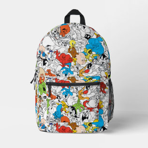 LOONEY TUNES™ Kleur Pop Patronen Bedrukte Rugzak