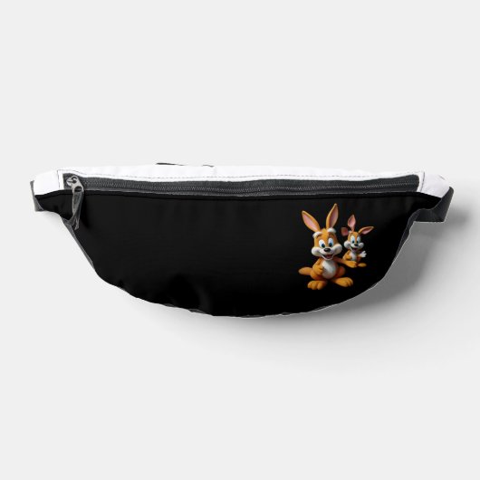 Looney Tunes lacht: Classic Cartoon Fanny Pack Heuptasje (Liggend)