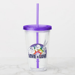 LOONEY TUNES™ - Liefde is liefde Acryl Drinkbeker