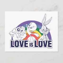 LOONEY TUNES™ - Liefde is liefde Briefkaart