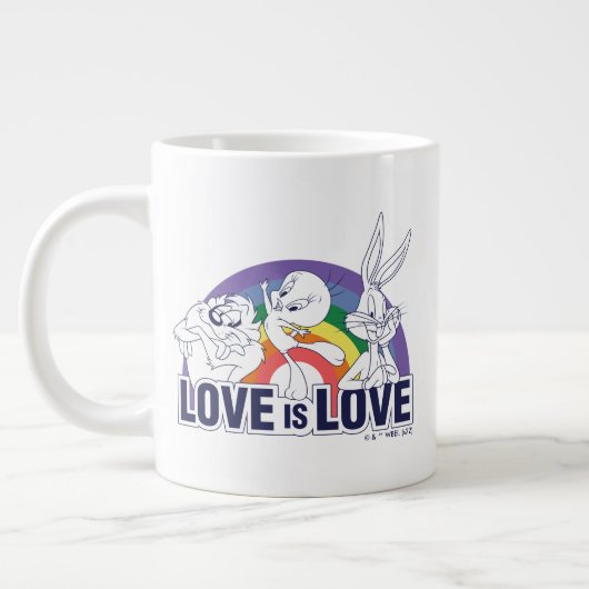 LOONEY TUNES™ - Liefde is liefde Grote Koffiekop (Links)