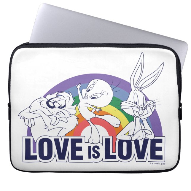 LOONEY TUNES™ - Liefde is liefde Laptop Sleeve (Voorkant)