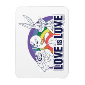LOONEY TUNES™ - Liefde is liefde Magneet (Verticaal)