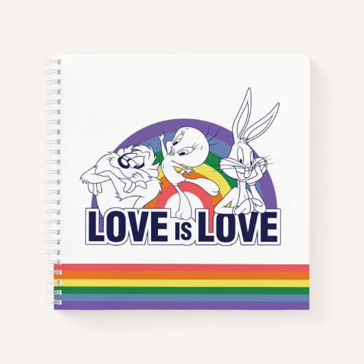 LOONEY TUNES™ - Liefde is liefde Notitieboek (Voorkant)